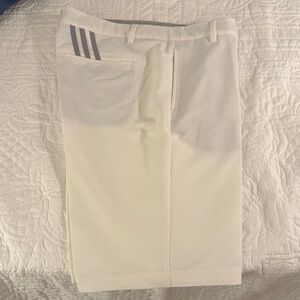 Adidas White Golf Shorts